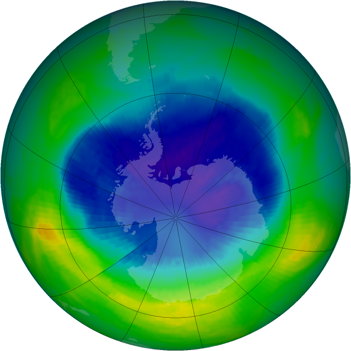 Ozone Map 2002-09-14